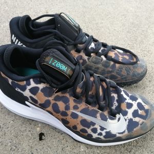NWOB Nike Court Air Zoom Zero Womens Leopard